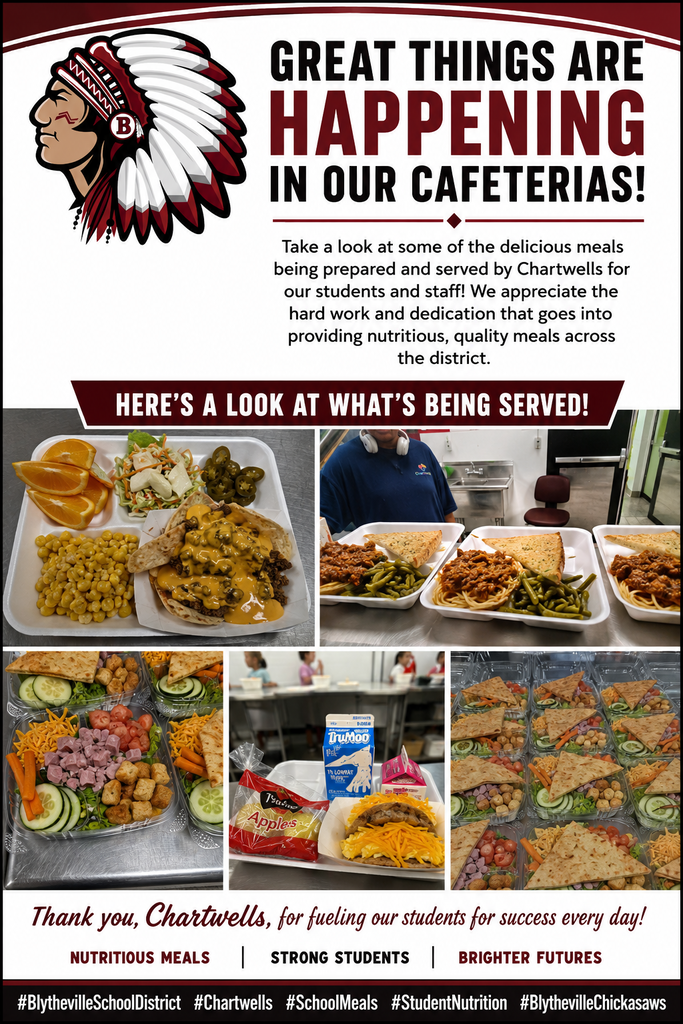 Here’s a look at what’s being served!