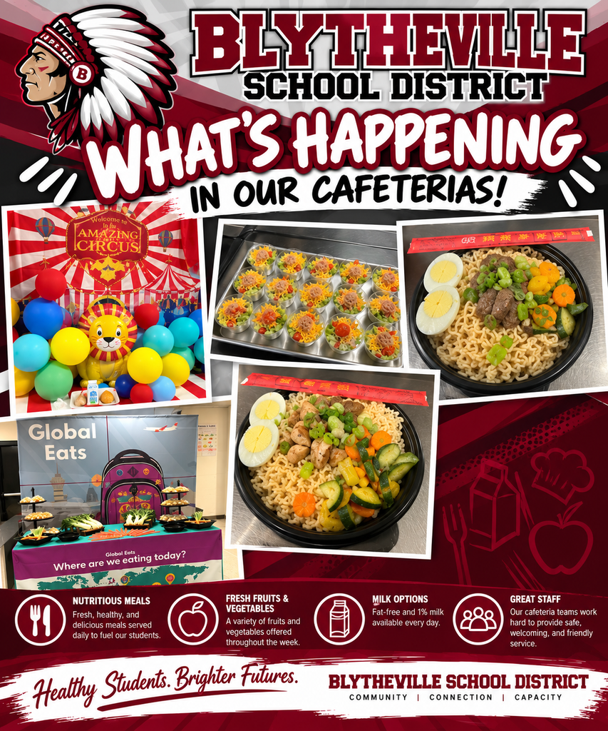 WHAT'S HAPPENING IN OUR CAFETERIAS!