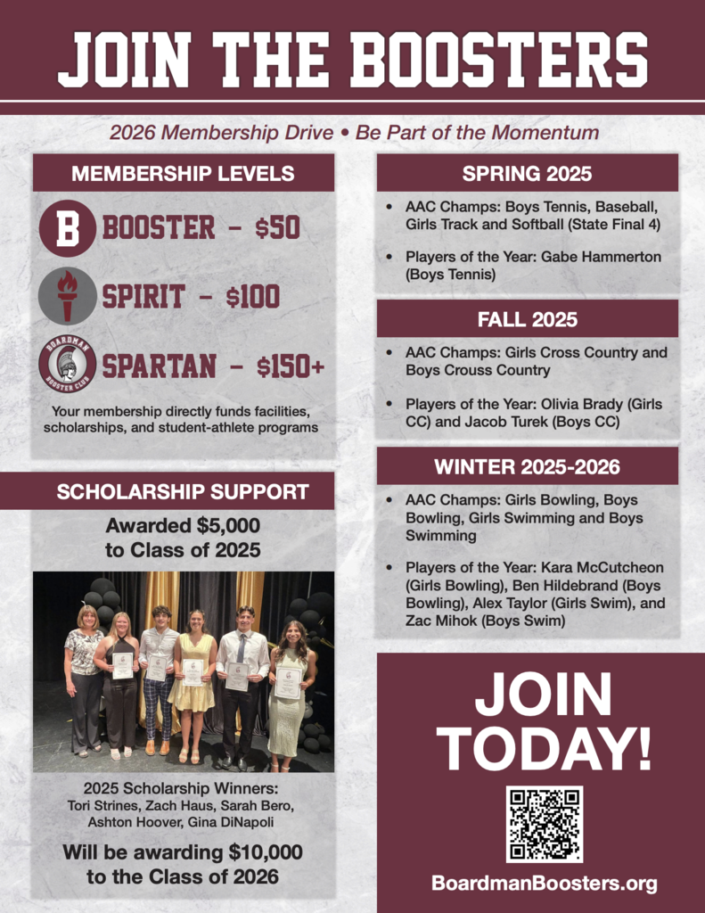 Join the Boardman Boosters!