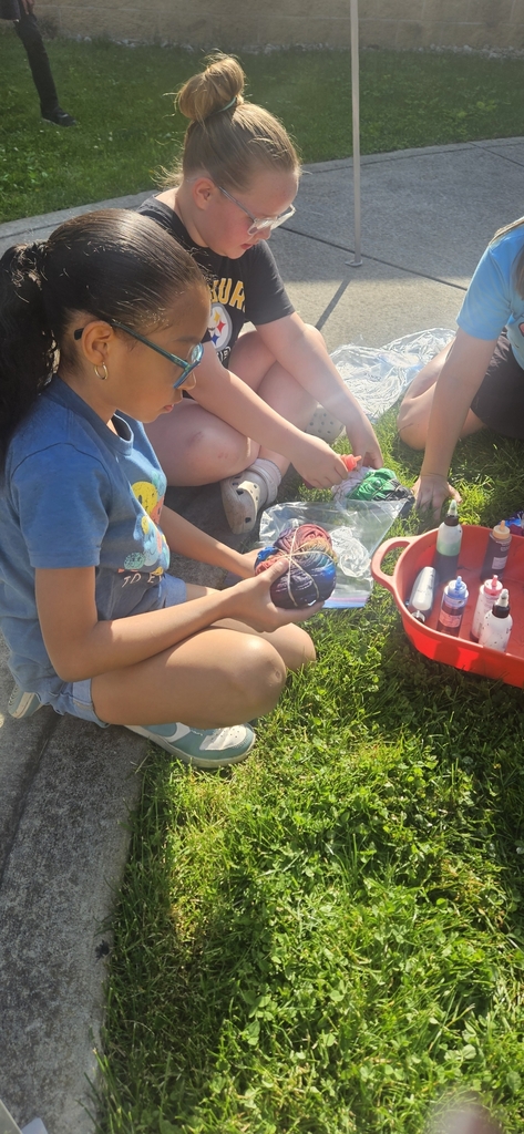 3rd grade Tie Dye 