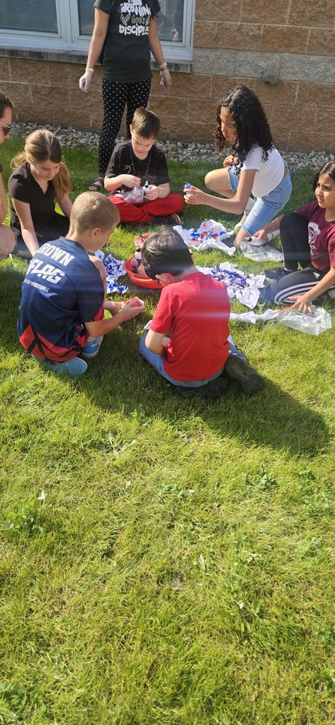 3rd grade Tie Dye 