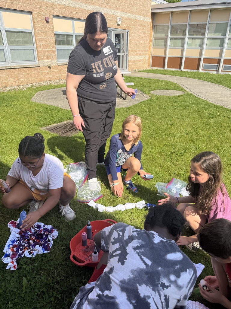 3rd grade Tie Dye 