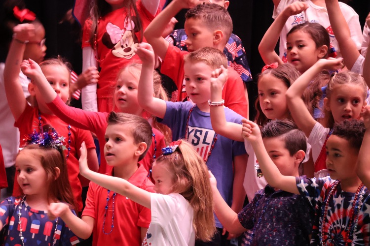 Memorial Day Stadium Drive Kindergarten 