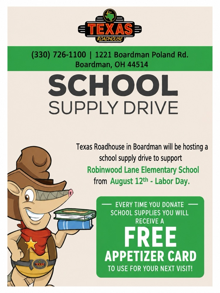 School supply drive 