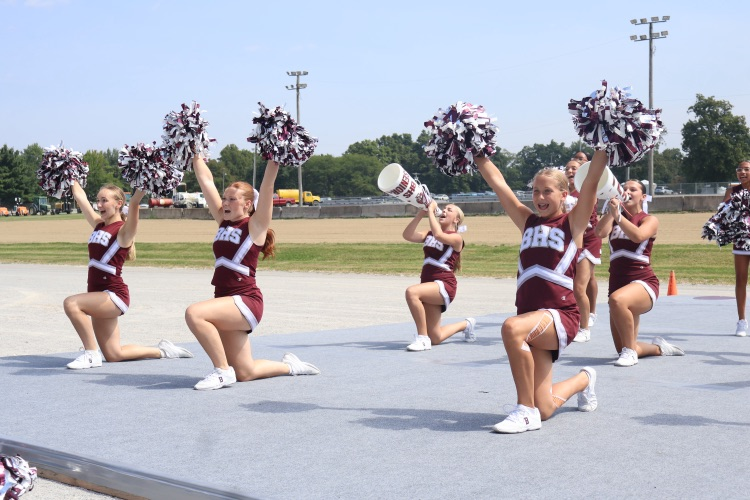 BHS Cheer at Canfield Fair