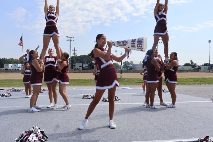 BHS Cheer at Canfield Fair