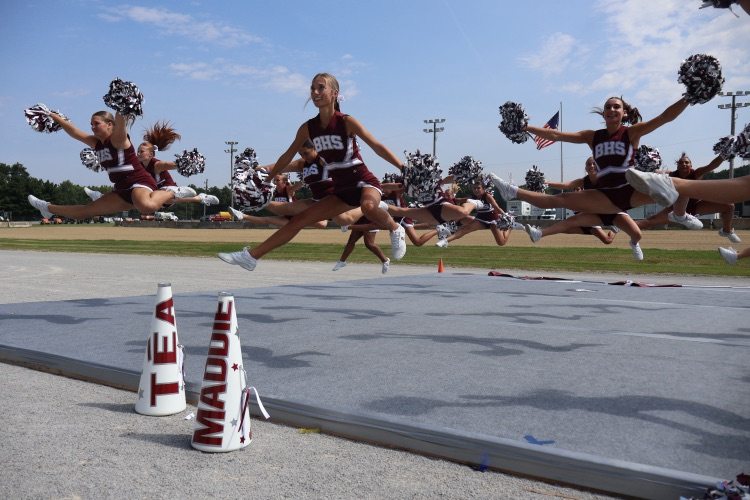 BHS Cheer at Canfield Fair
