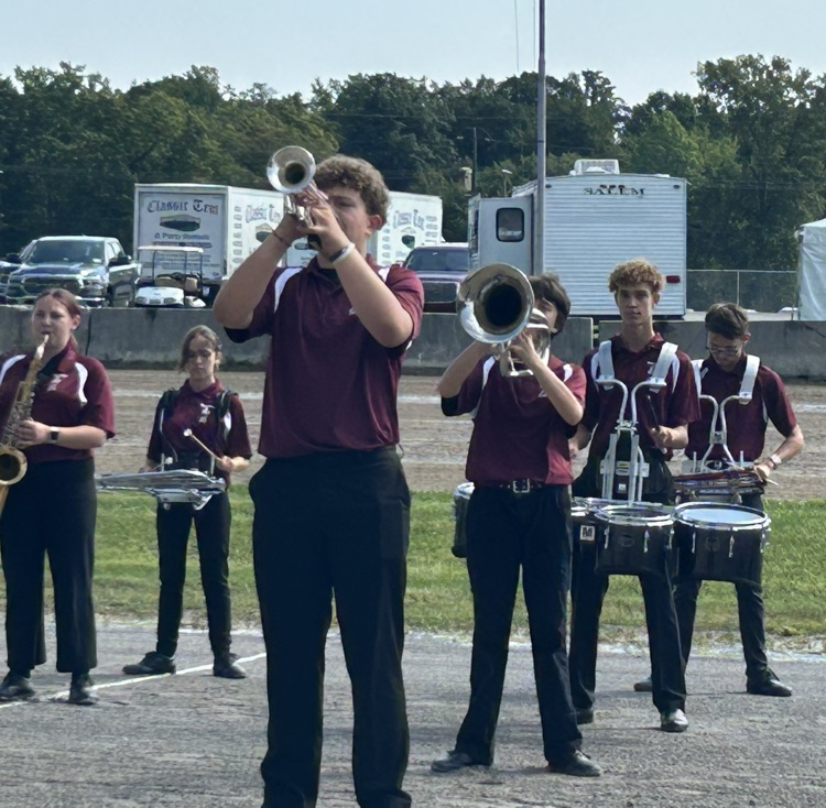 band members playing brass