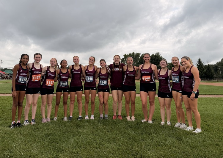 1st place Girls XC 9/5/26