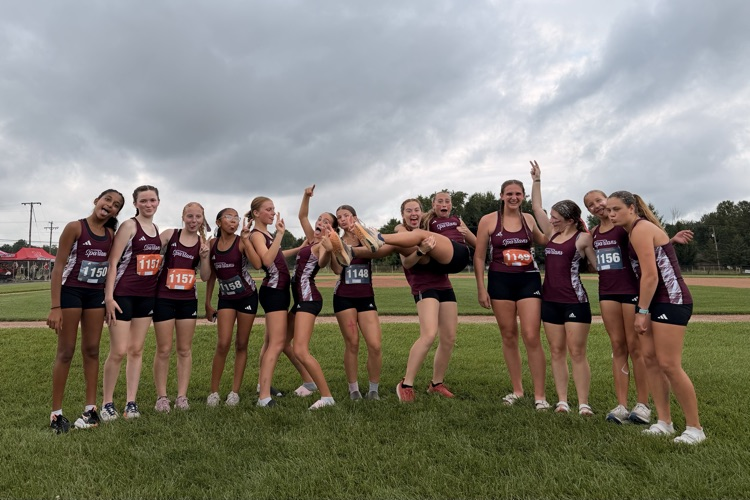1st Place Girls XC 9/5/26