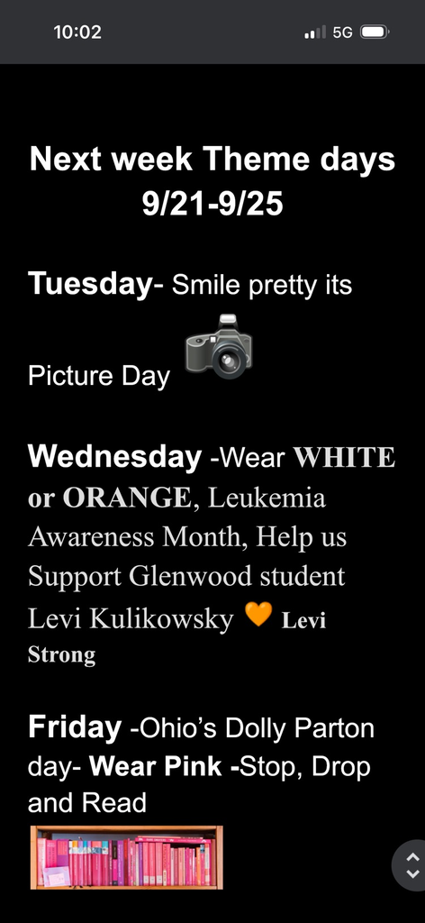 Dress down days this week