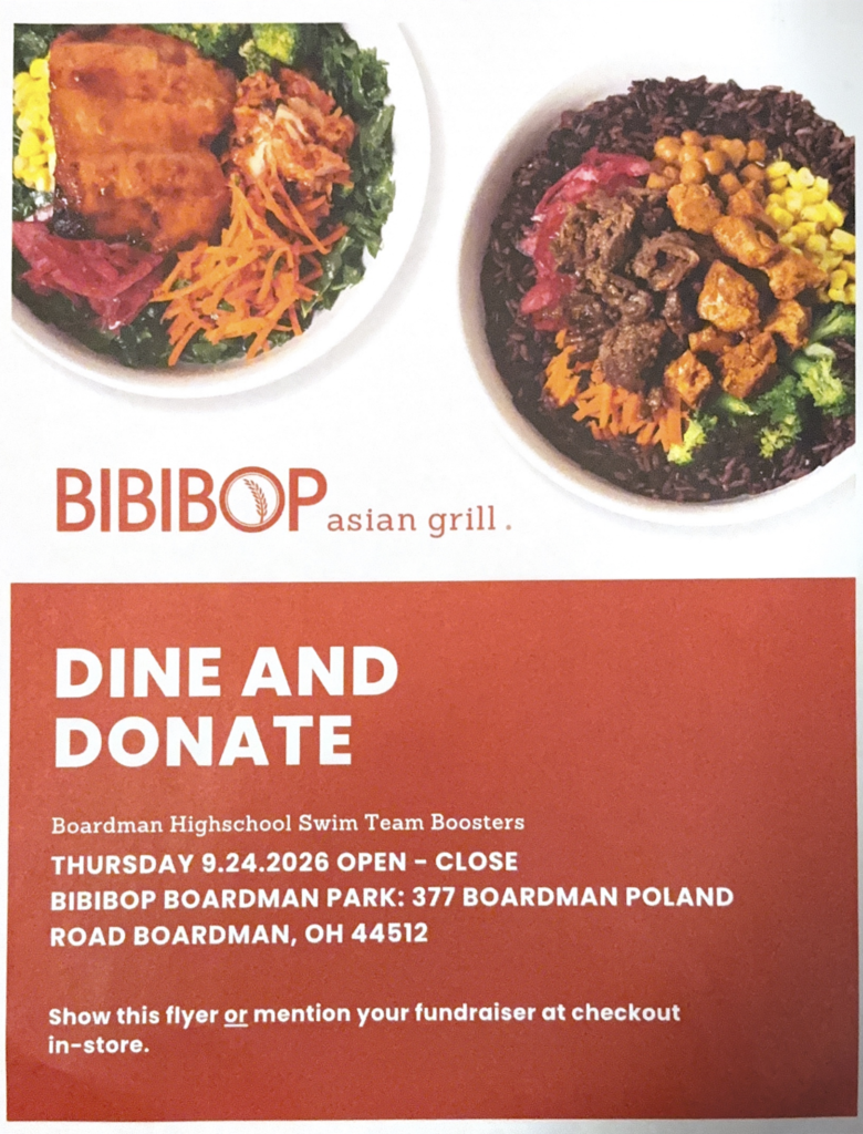 Dine and Donate for Swim Team