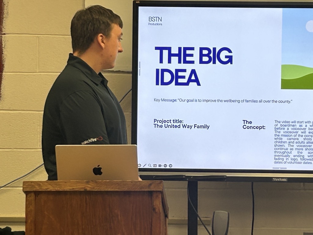 Student talking about the BIG Idea