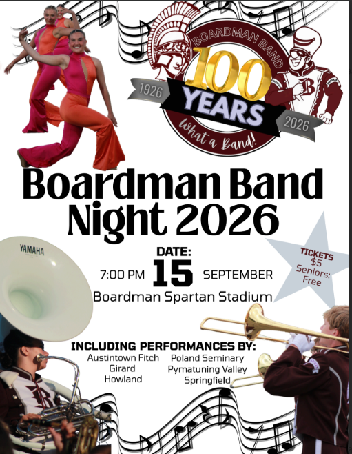 Band Night Flyer Sept. 15 