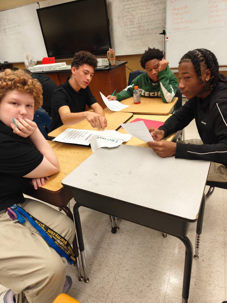 Mrs. Stacy Garza’s 9th Grade English Scholars