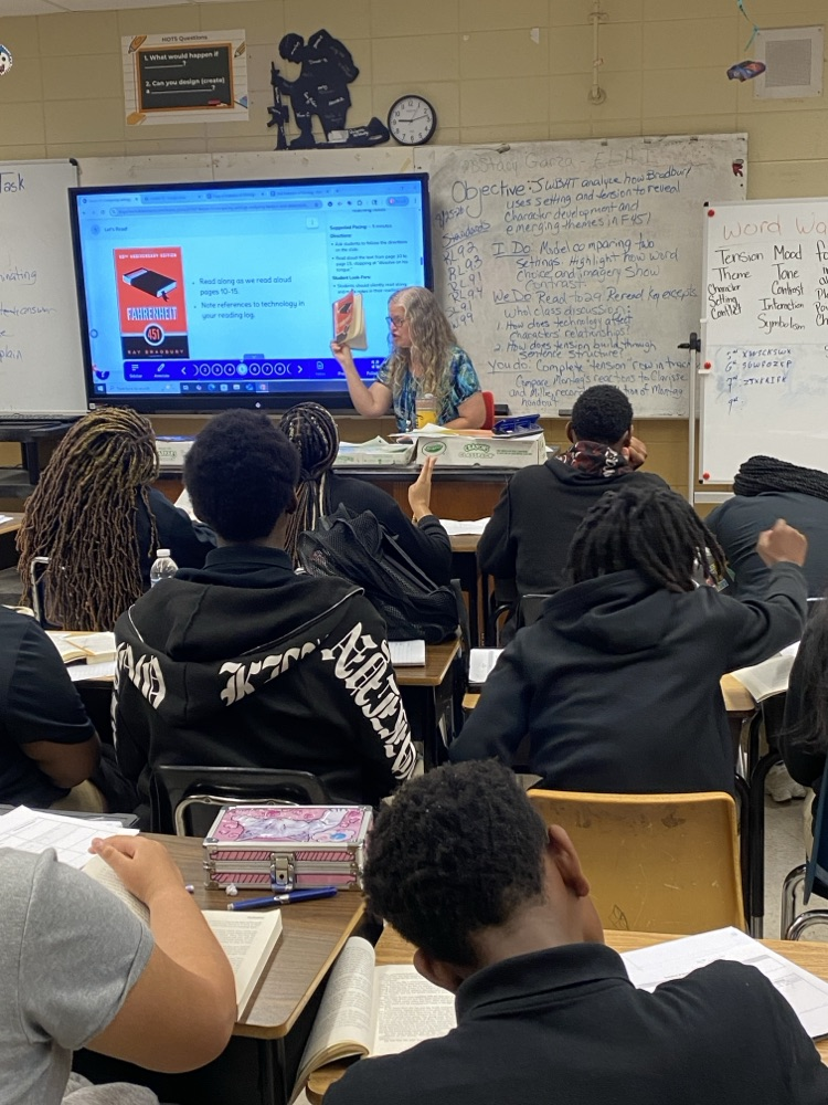 Mrs. Stacy Garza’s 9th Grade English Scholars