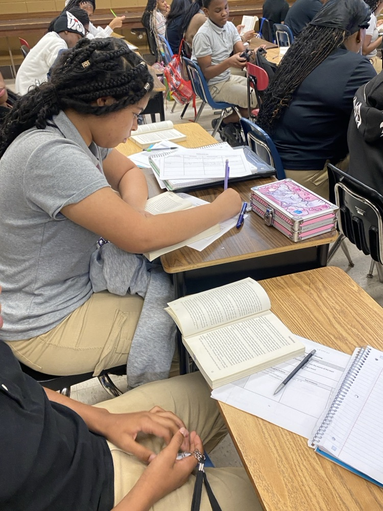 Mrs. Stacy Garza’s 9th Grade English Scholars