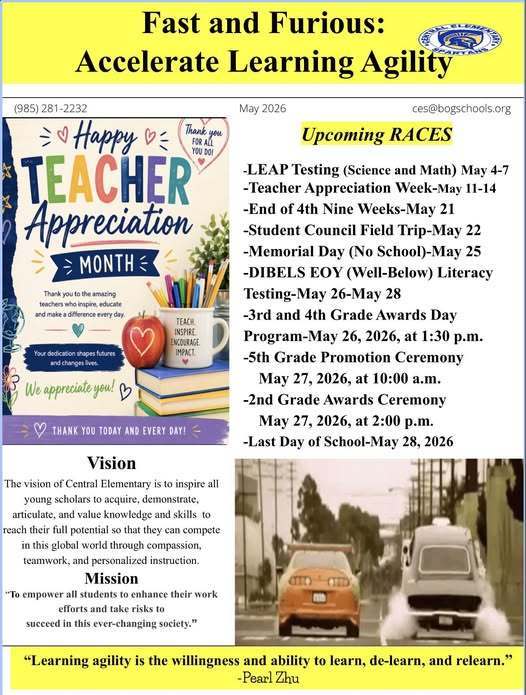 May Newsletter