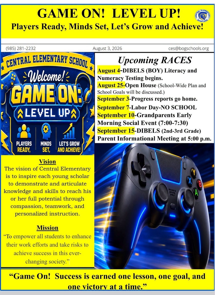 AUGUST Newsletter