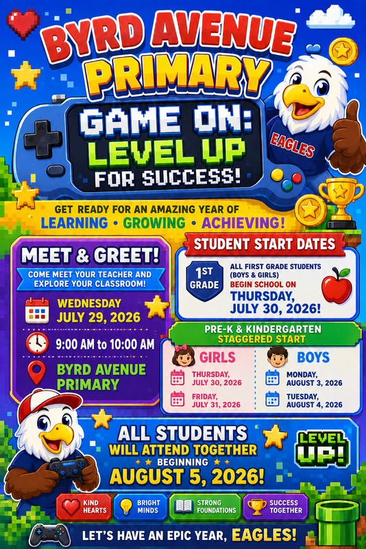 Start of School Flyer