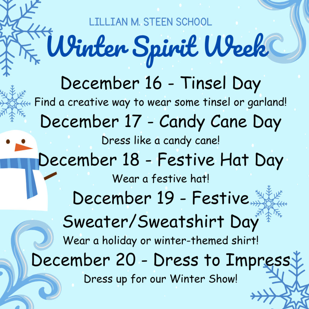 Winter Spirit Week