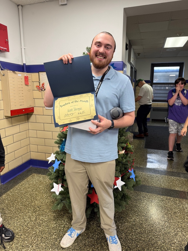 Congrats to Mr. Panagia!!