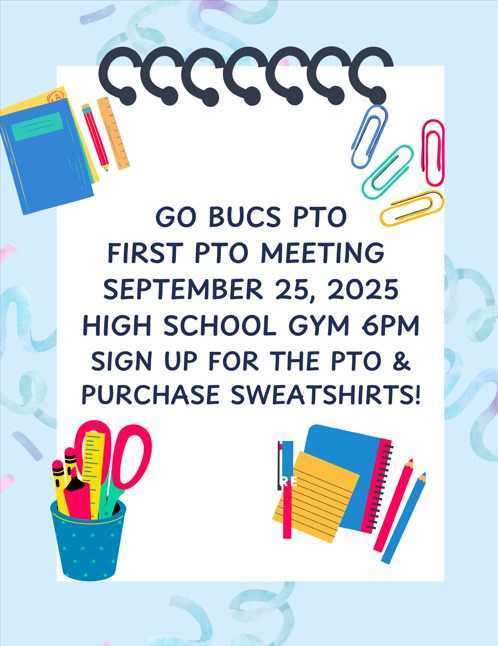PTO first meeting