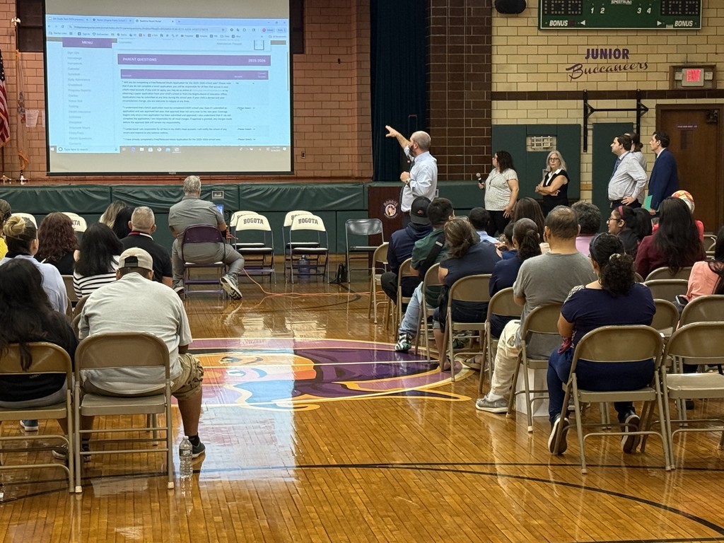 Back to School Night getting started...