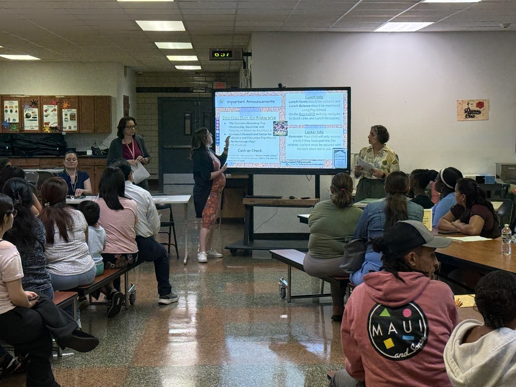 7th Grade Parents Learning what is coming this year...