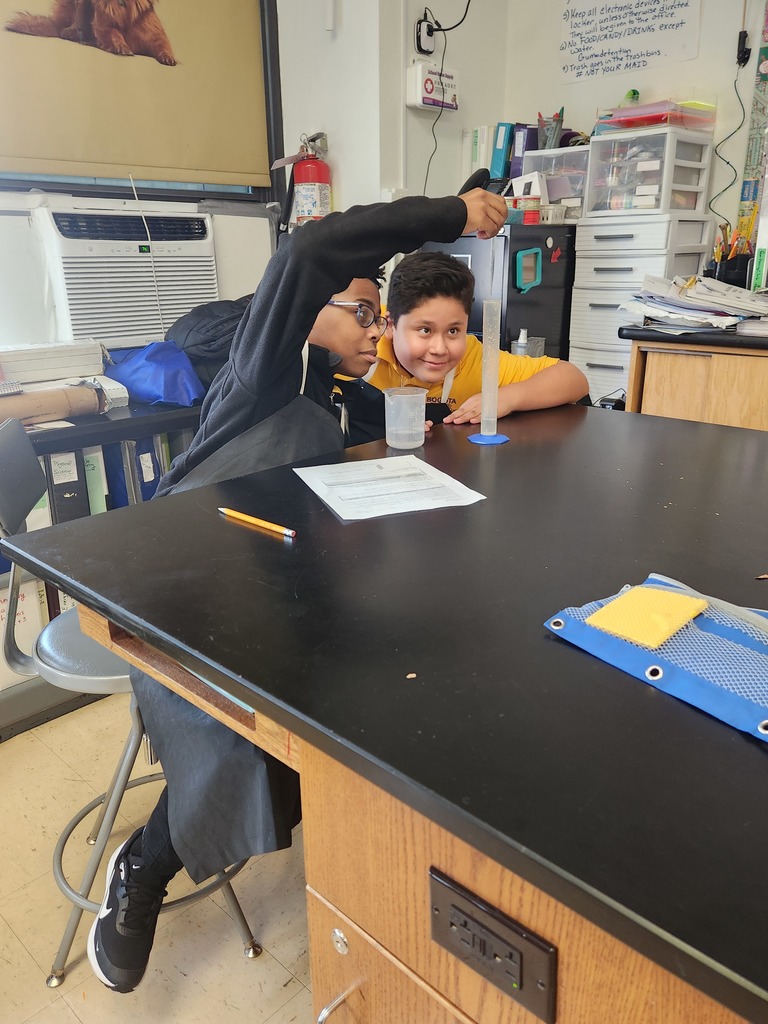 Look at those learning faces!