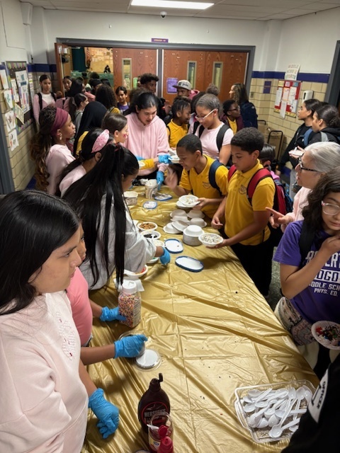 The Jr YAC sponsored a Dress Down Day & Ice Cream Sundae Sale for Breast Cancer Research Foundation. $250 was raised.