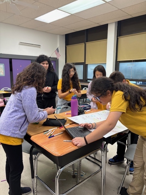 Multicultural club members created " Hello Across the World" Posters to celebrate  October asd Global Diversty Month. They included close to 100 ways to say Hello!