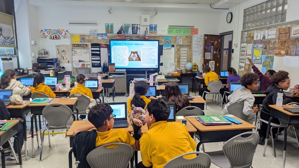 The 6th graders were introduced to Themes in World History this week.  They read about each theme in a group and completed activities to show their understanding.