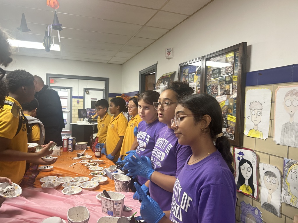 The JrYAC hosted an ice cream sale on Thursday in support of breast cancer research