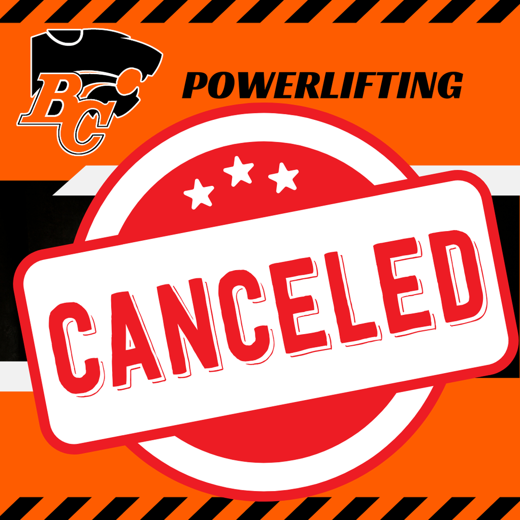 powerlifting canceled