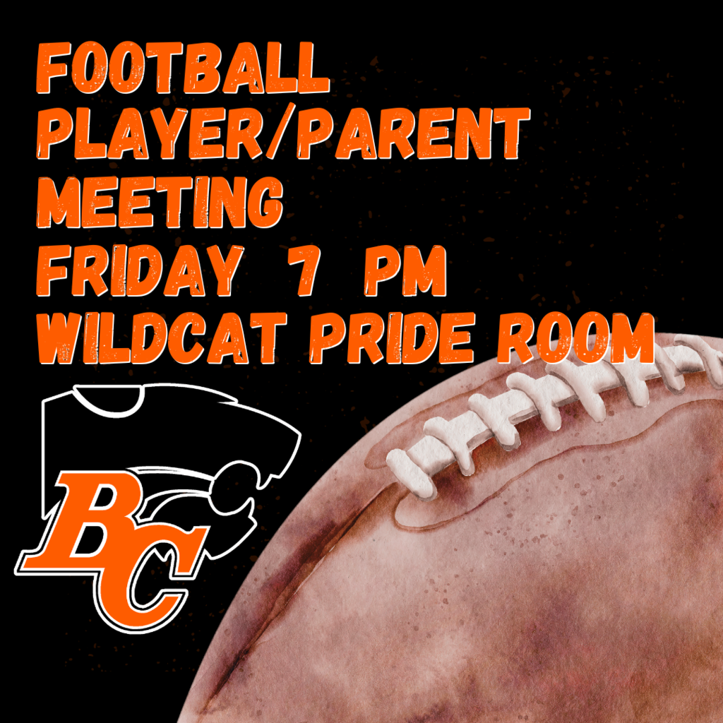 football meeting 7 pm friday