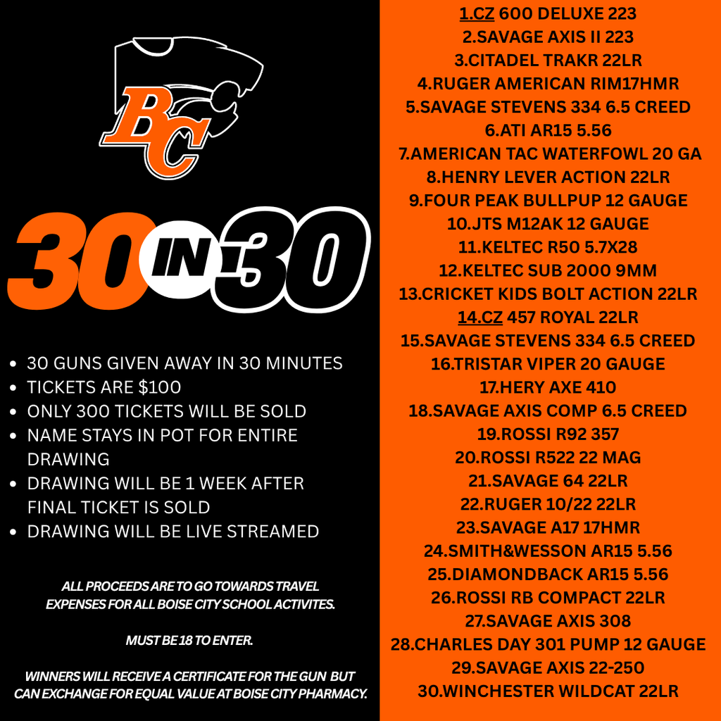 30in30 raffle