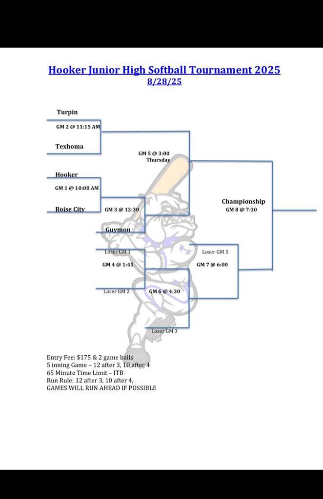 Hooker SB Tournament 2025