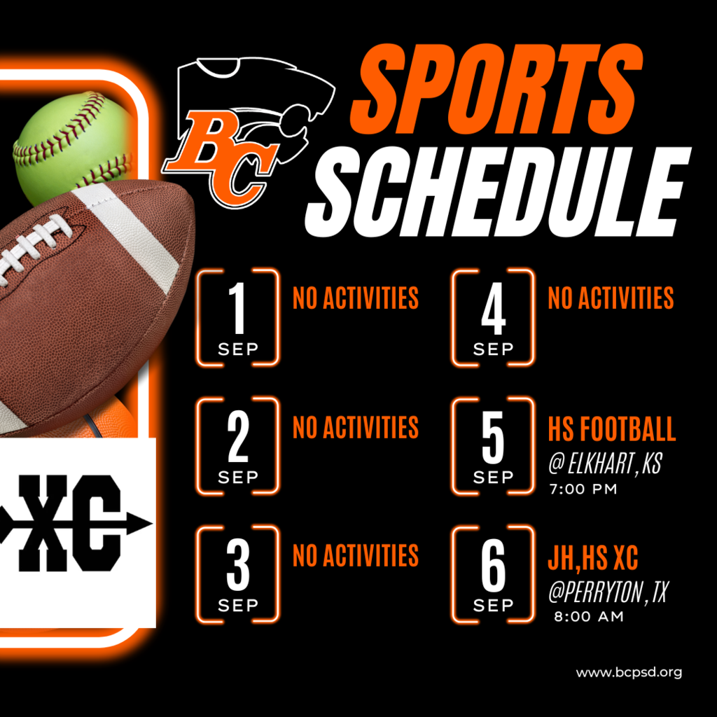 This Week In Boise City Athletics Sep. 1-6