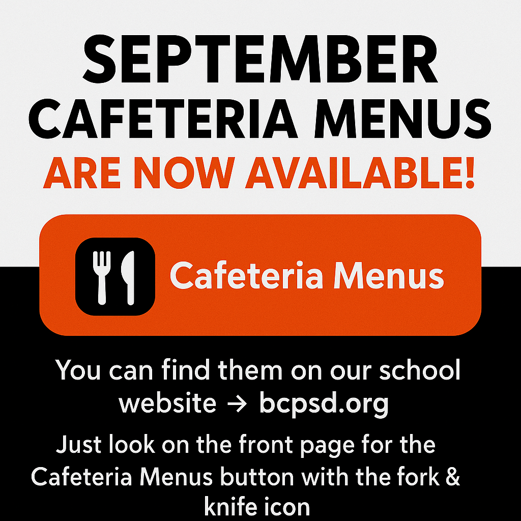 cafeteria menus