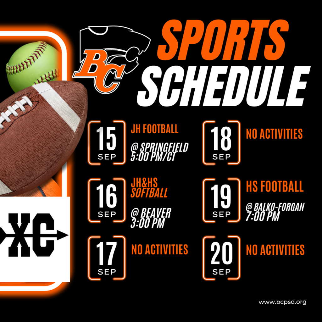 This Week In Boise City Athletics Sept.15-20