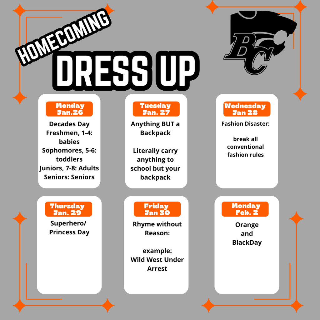 homecoming dress up days