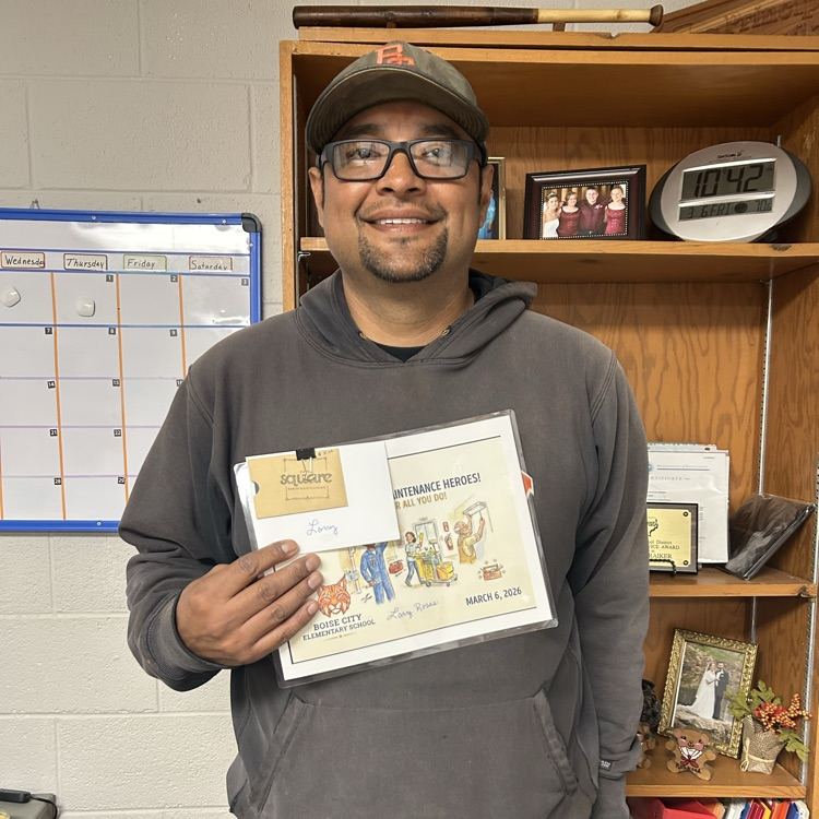 This week is Maintenance Appreciation Week- thank you Larry and Kim for keeping our buildings running properly! not pictured Kim