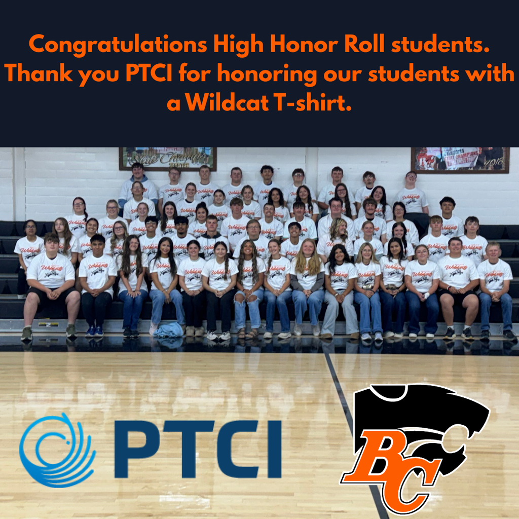 PTCI HS Honor Roll Shirts