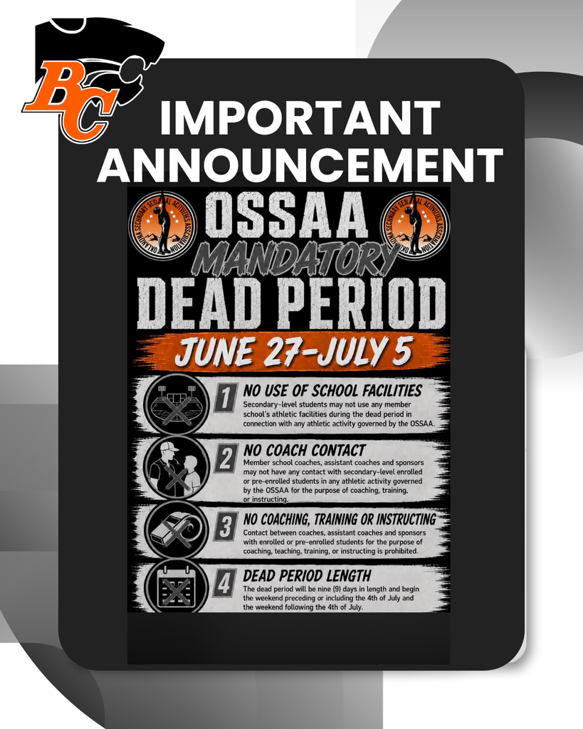 OSSAA Dead Period