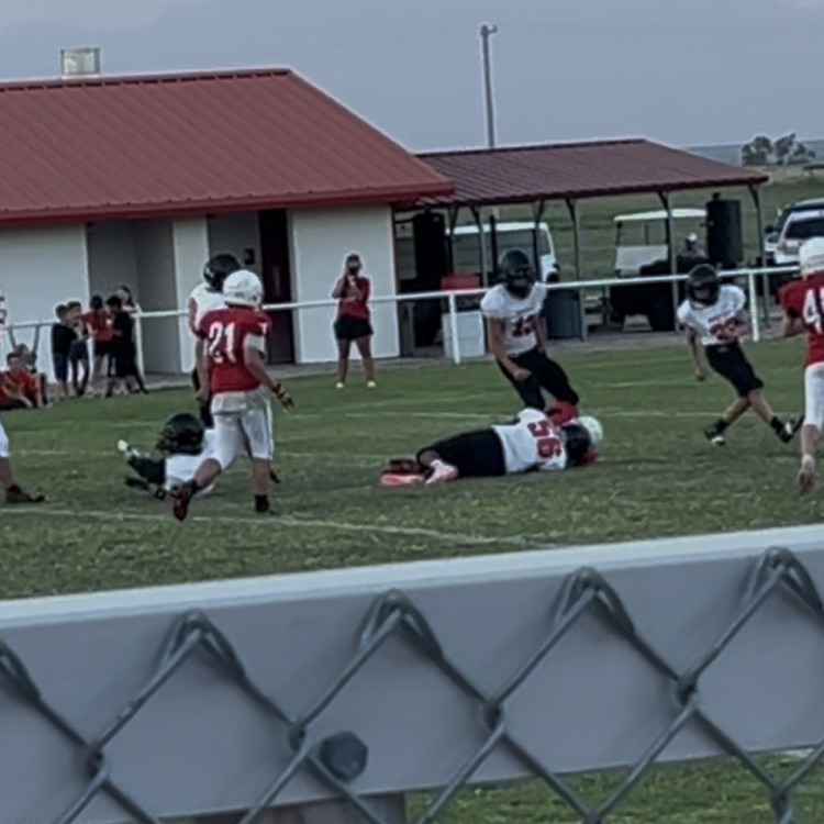 Wildcats are playing hard against Texhoma.