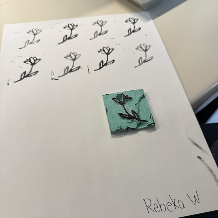 artwork featuring black print 