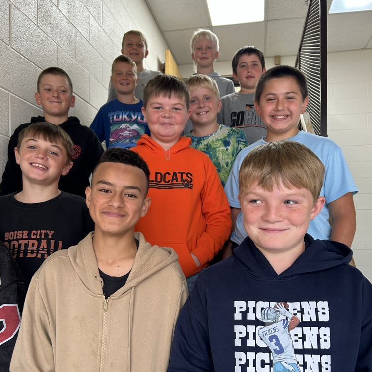 5/6 and 7/8 football players are ready to play Balko-Forgan today at Balko beginning at 4:00pm. Come on out and support our Wildcats!