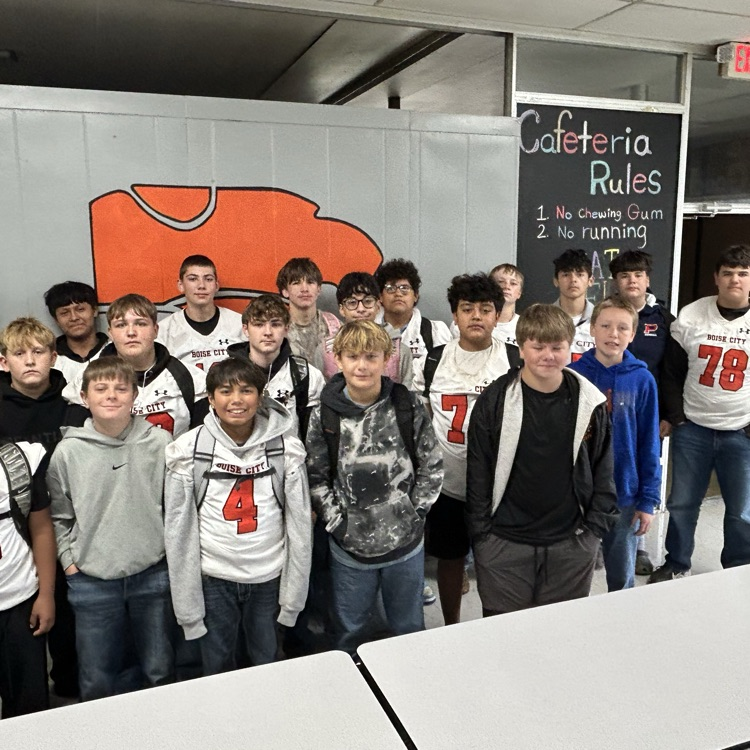 5/6 and 7/8 football players are ready to play Balko-Forgan today at Balko beginning at 4:00pm. Come on out and support our Wildcats!