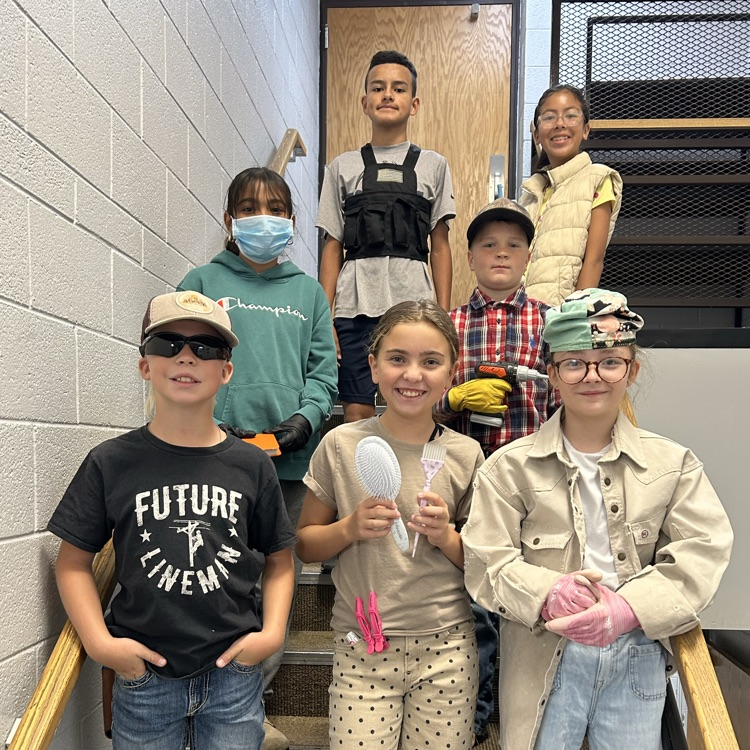 5th grade future selves want to be a Marine, teacher, welder, cosmetologist lineman and nail tech. We’ll be in good hands Boise City